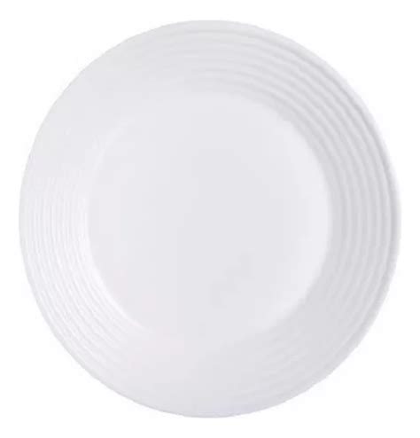 Plato Playo Luminarc Vidrio Templado Harena 27 Cms X 24 Cc