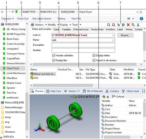 Search View Solidworks Pdm Help