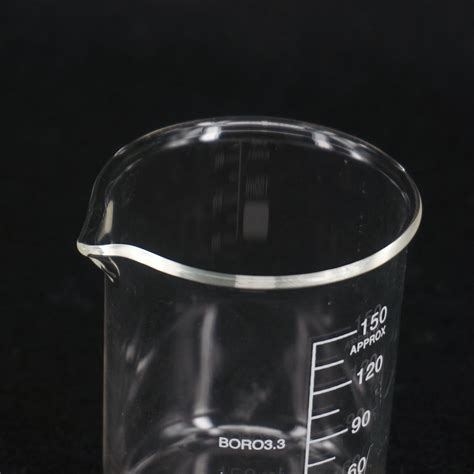 Low Form Beaker 5 3000ml Chemistry Lab G33 Borosilicate Glass Heavy