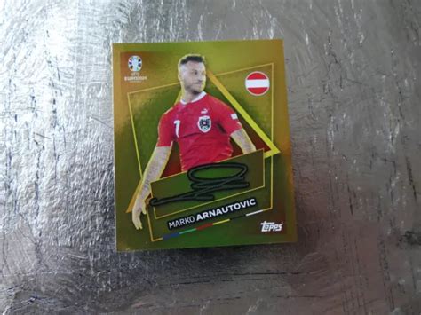 Topps Sticker Uefa European Football Championship Aut Sp Marko