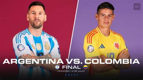 Argentina y Colombia jugarán la final de la Copa América con la