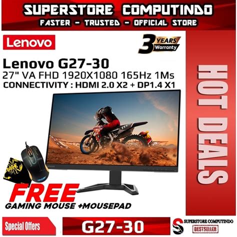 Jual Monitor Lenovo G G Va Hz Ms Fhd X Hdmi