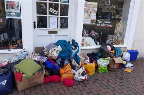 British Red Cross Warns People Not To Dump Donations Outside Godalming