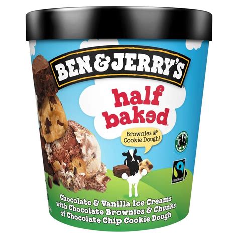 Ben Jerry S Half Baked Brownies Cookie Dough Lody 465 Ml Zakupy