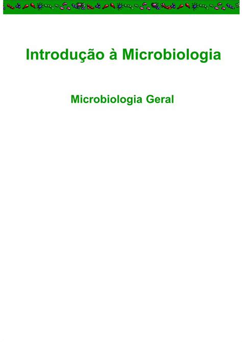 PDF 2413 Introducao A Microbiologia DOKUMEN TIPS