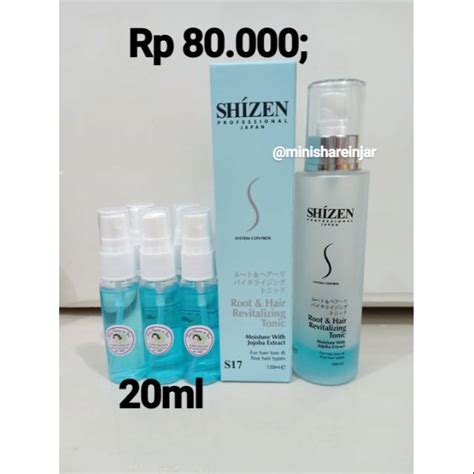 Jual SHIZEN Root Hair Revitalizing Tonic Share In 20ml Shopee