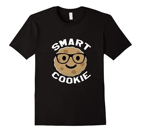 Smart Cookie Tshirt Clothing Cute Cookie Tee Quote Emoji