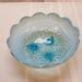 1908 NORTHWOOD Jefferson Blue Opalescent Ruffles Rings Bowl Etsy