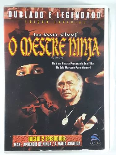 Dvd O Mestre Ninja Lee Van Cleef Original Parcelamento Sem Juros