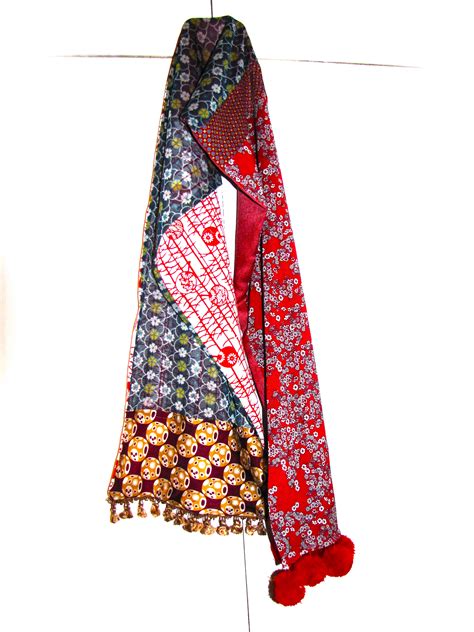 Multi Fabric Scarf Sewing Projects