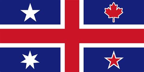 Oc Anglosphere Flag Rvexillology