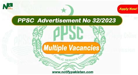 Ppsc Jobs Advertisement No Online Apply At Ppsc Gop