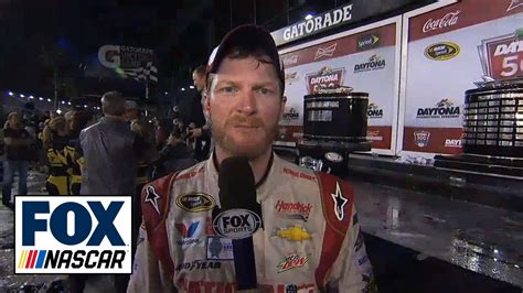 Nascar Victory Lane Dale Earnhardt Jr 2014 Daytona 500 Youtube