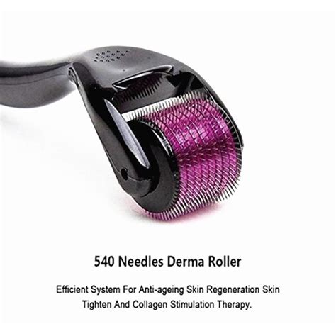 Buy Skinnora Titanium Microneedle Derma Roller Mm Black Purple