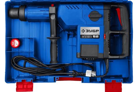 Перфоратор ЗУБР Профессионал SDS-Max, 18Дж, 1500Вт, кейс ЗПМ-52-1500 ЭК ...