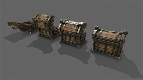 Artstation Chest Game Assets