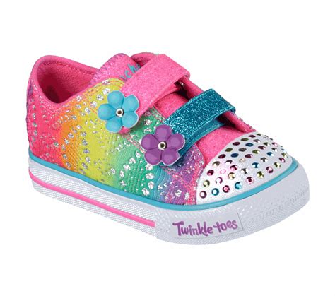 Buy SKECHERS Twinkle Toes: Shuffles - Lil Rainbow S-Lights Shoes