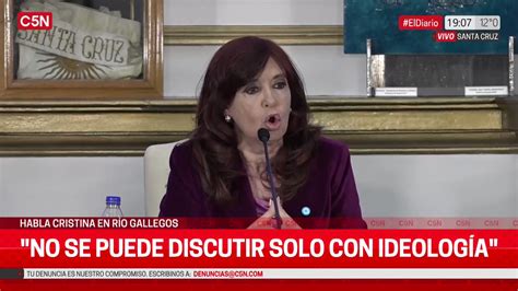 ElCanciller On Twitter AHORA Cristina Dijo Que Alicia Kirchner