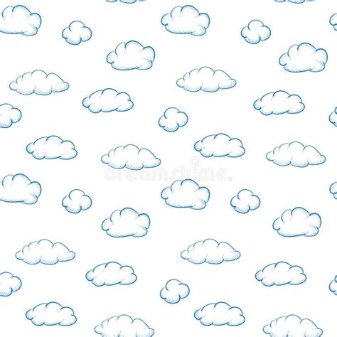 Clouds Set Stock Vector Illustration Of Etching Retro 55375648