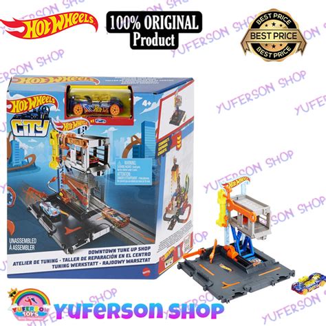 Jual Hot Wheels Hotwheels City Downtown Tune Up Shop New For Hdr Di Seller Sunshop