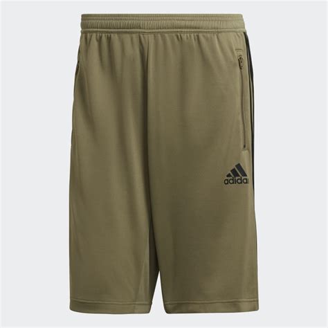 Adidas Designed To Move Stripes Primeblue Shorts Green Free