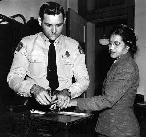 rosa parks  arrestfeb   david lamotte