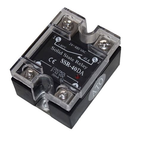 Solid State Relay SSR 40DA 40A 3 32V DC To AC ATO