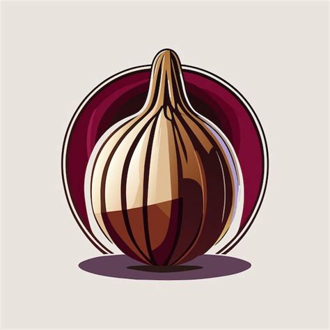 Premium Vector Onion Vector Illustration