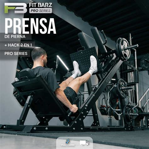 Prensa De Pierna Hack PRO SERIES Fitbarz