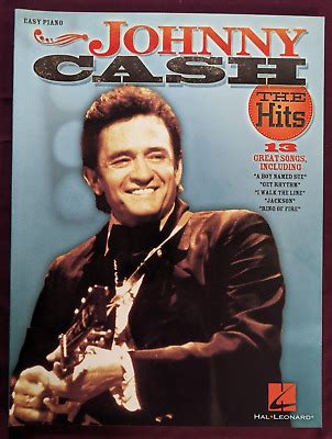 Easy Piano Johnny Cash The Hits Great Songs Including I Walk The