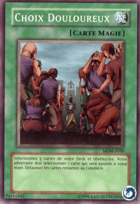 Carte Yu Gi Oh Paon MDM F011 Commune Dracobalt