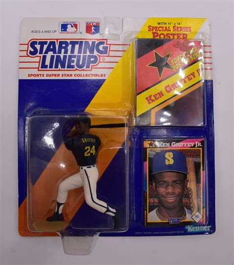 Kenner Starting Lineup Action Figure Ken Griffey Jr Seattle Mariners