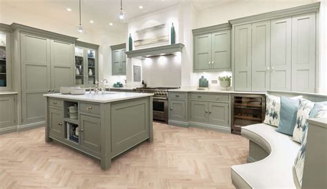 Sage Green Shaker Kitchen Tom Howley