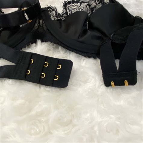 Dita Von Teese Womens Underwire Bra Size D Black Nude S