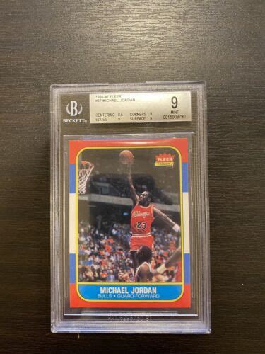 Search Collect On Twitter 1986 87 Fleer Michael Jordan Rookie RC