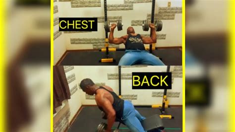 Chest And Back Supersets For Home Or Gym May 10 2023 Youtube