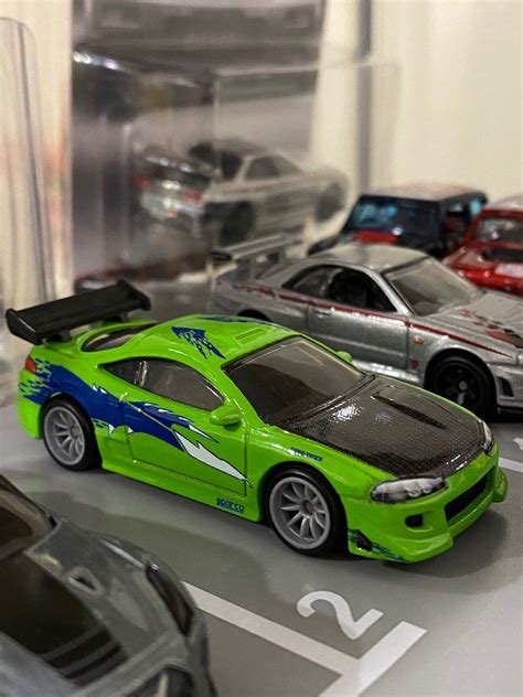 Hotwheels Mitsubishi Eclipse Fast And Furious Hobbies And Toys Toys And Games On Carousell