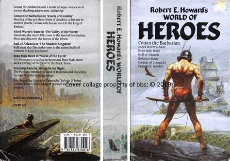 Robert E Howards World Of Heroes By Howard Robert E Good Moderate