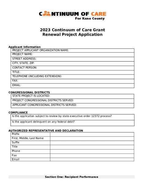 Fy Continuum Of Care Notice Of Funding Availability Doc