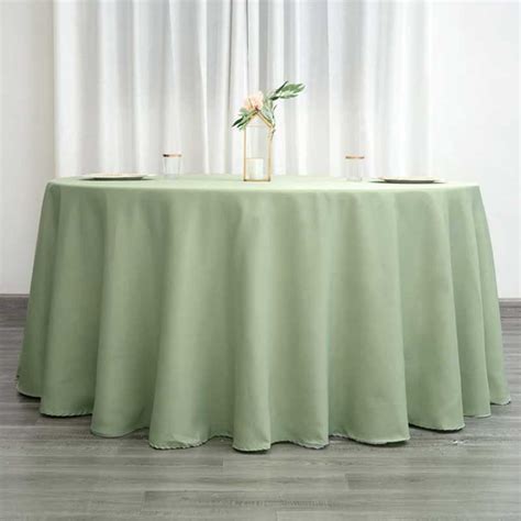 Nappe Ronde Vert Sauge Haut De Gamme Pour Mariage Et F Tes Drag Es