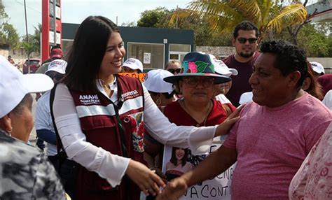 Anah Gonz Lez Visita La Zona Continental De Isla Mujeres Quadratin