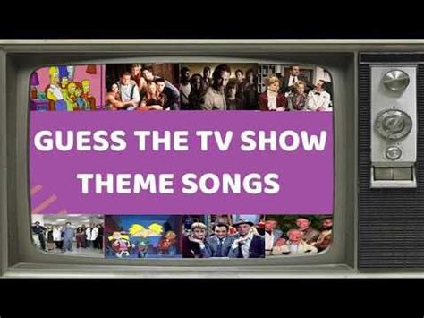 TV Show Theme Songs Quiz : quiz