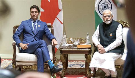 Modi Trudeau Pull Aside Talks Indian PM Raises Khalistan Issue