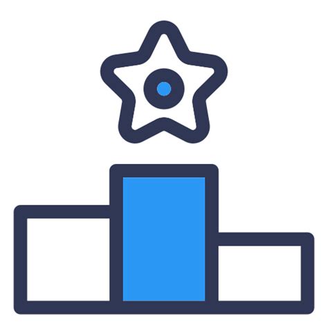 Winner Generic Blue Icon