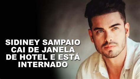 Sidney Sampaio cai de janela de hotel após destruir quarto e é