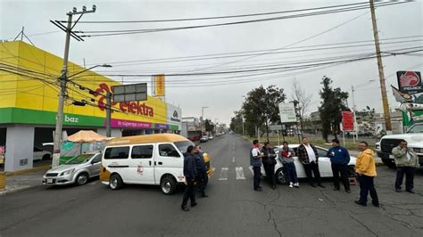 Transportistas Suspenden Bloqueos En Edomex Autoridades Prometen