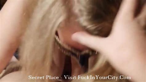 Masked Blonde Knows How To Ride And Blow M