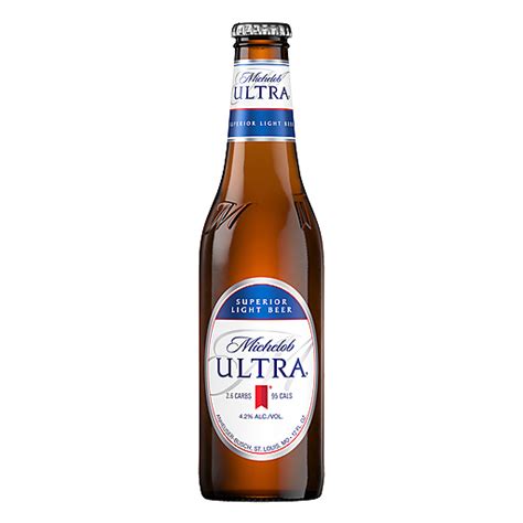 Michelob Ultra Light Beer 12 Fl Oz Bottle Caseys Foods