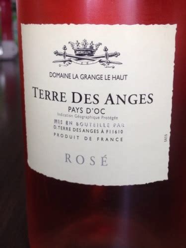 Domaine La Grange Le Haut Terre Des Anges Ros Vivino Us